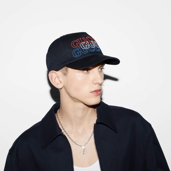 Gucci Baseball Hat With GUCCI Embroidery - Image 4