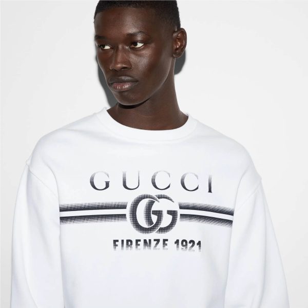 Gucci Cotton Jersey Printed Sweatshirt - Image 4