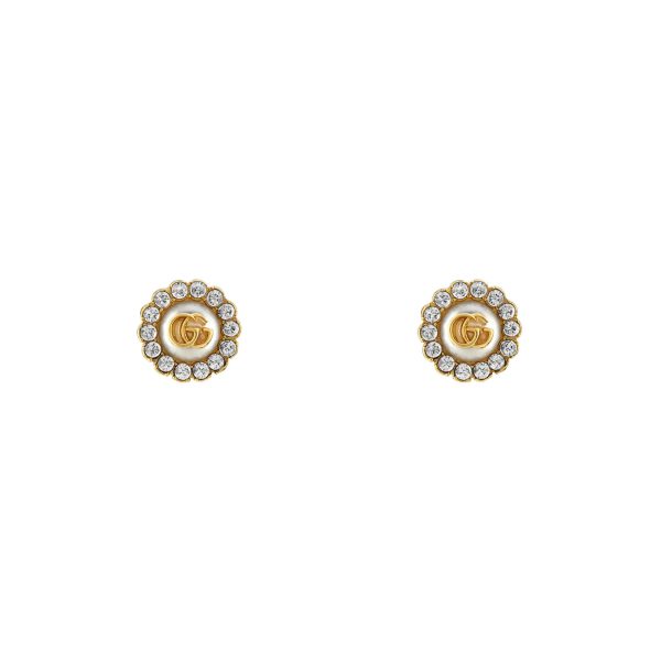 Gucci GG Marmont Flower Stud Earrings