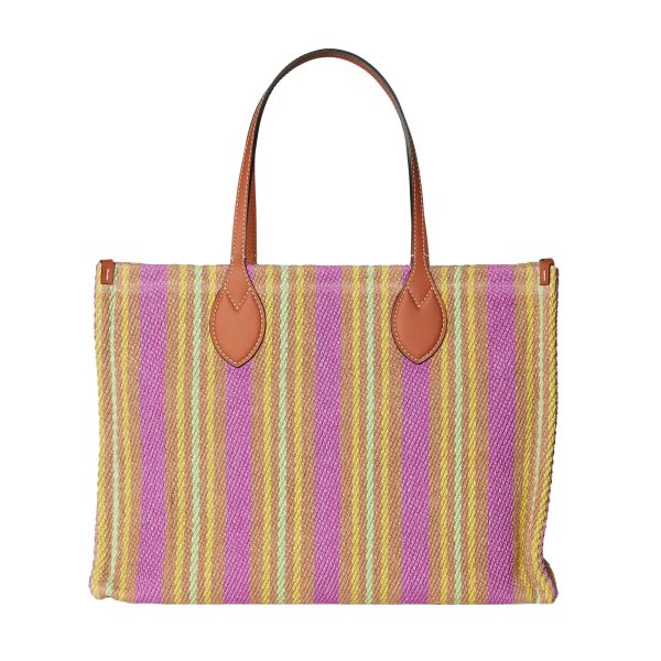 Gucci Medium Jute Tote With Gucci Patch at Enigma Boutique