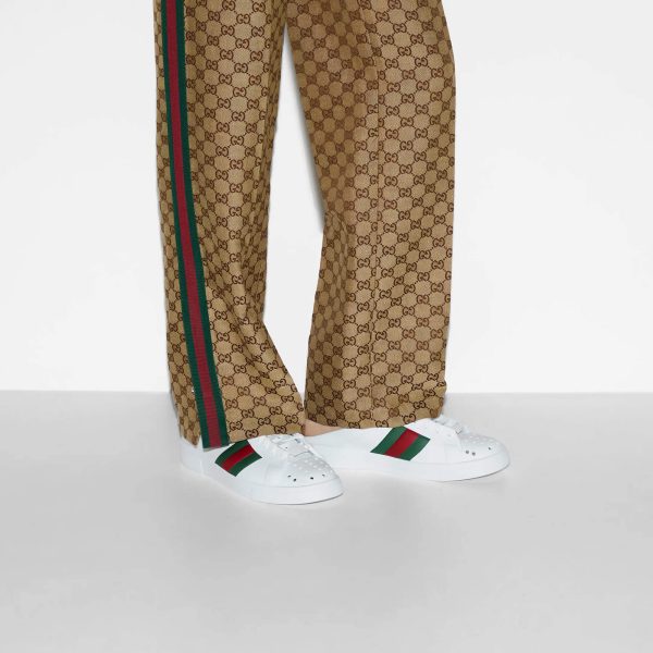 Gucci Men's Gucci Ace Mule With Web - Image 6