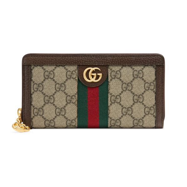 Gucci Ophidia GG Zip Around Wallet at Enigma Boutique