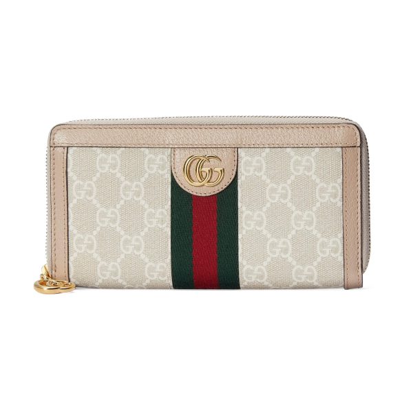 Gucci Ophidia GG Zip Around Wallet