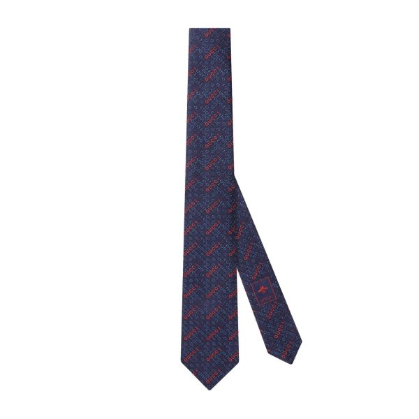 Gucci Silk Jacquard Tie