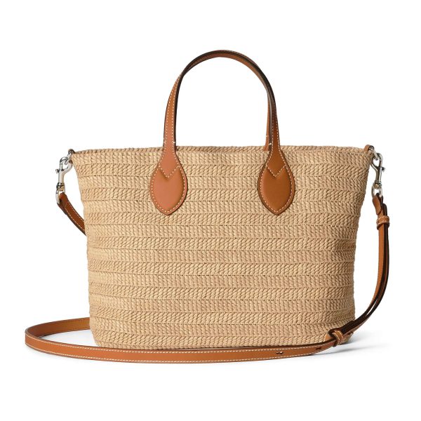 Gucci Small Straw-effect Tote - Image 3