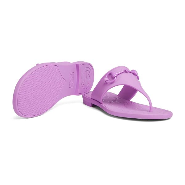 Gucci Women's Thong Sandal With Horsebit at Enigma Boutique