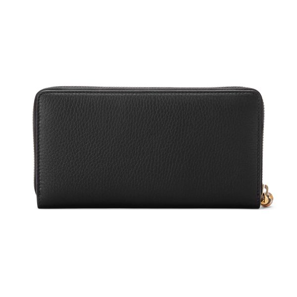 Gucci Zip Around Wallet With Bamboo - Image 4