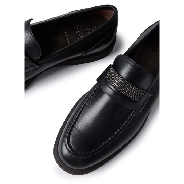 Brunello Cucinelli Women's Penny Loafers at Enigma Boutique