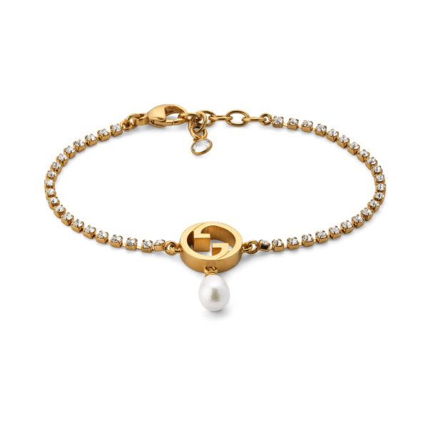 Gucci Blondie Crystal Bracelet at Enigma Boutique