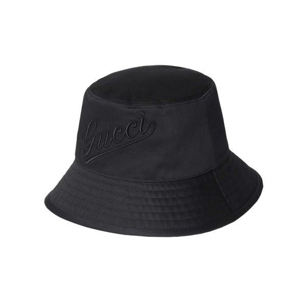 Gucci Cotton Bucket Hat at Enigma Boutique