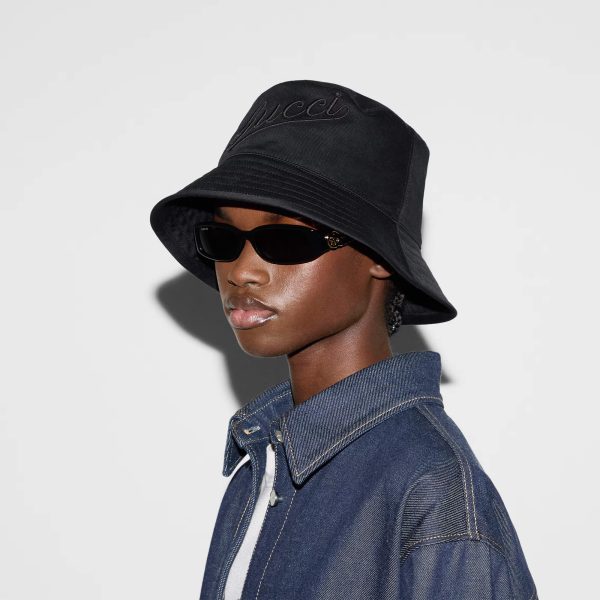 Gucci Cotton Bucket Hat - Image 4