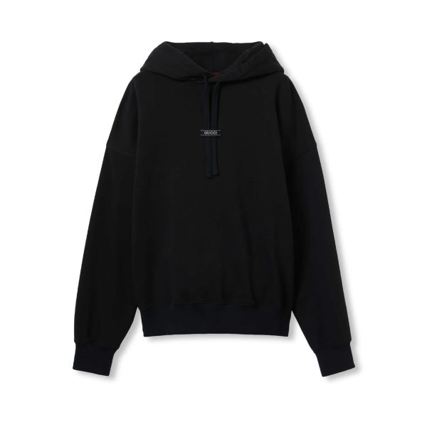 Gucci Cotton Jersey Hooded Sweatshirt