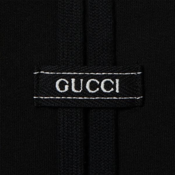 Gucci Cotton Jersey Hooded Sweatshirt at Enigma Boutique