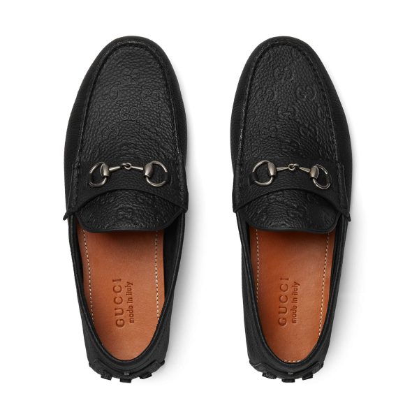 Gucci Men's Driver With Horsebit at Enigma Boutique