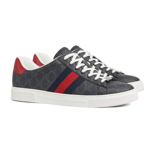 Gucci Men's Gucci Ace Sneaker With Web at Enigma Boutique