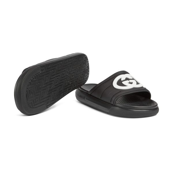 Gucci Men's Interlocking G Slide Sandal - Image 5