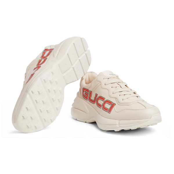 Gucci Men's Rhyton Sneaker - Image 4