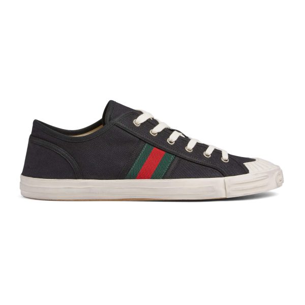 Gucci Men's Sneaker With Web - Image 2