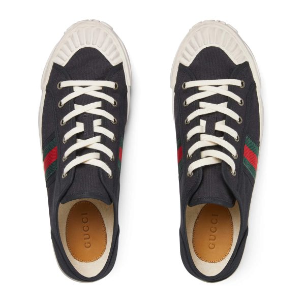 Gucci Men's Sneaker With Web - Image 4