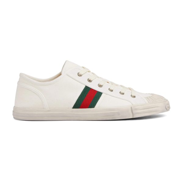 Gucci Men’s Sneaker With Web - Image 2