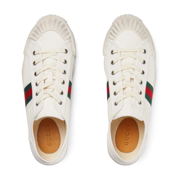 Gucci Men’s Sneaker With Web - Image 4