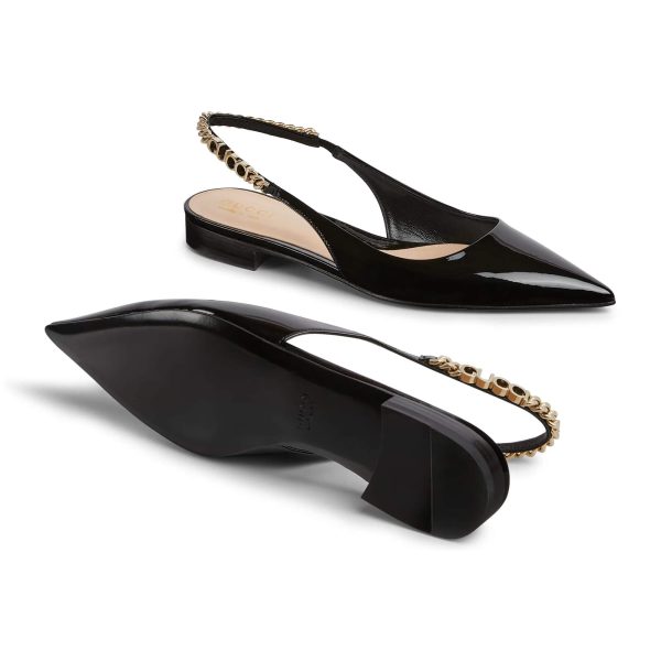 Gucci Signoria Ballet Flat at Enigma Boutique