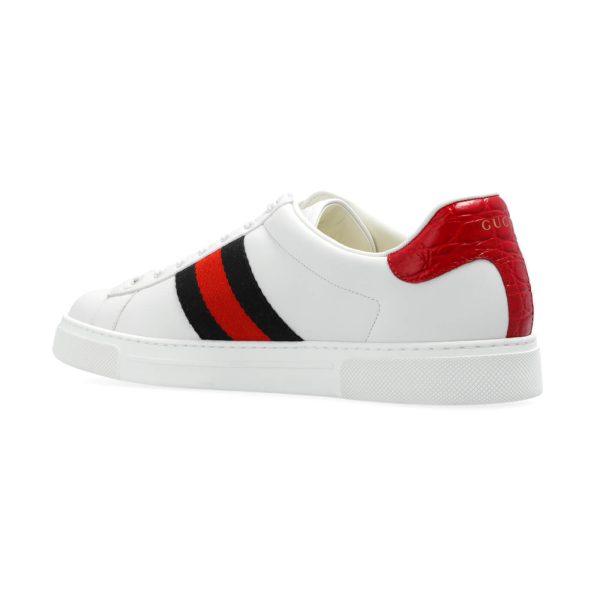 Gucci Men’s Ace Sneaker With Web - Image 3