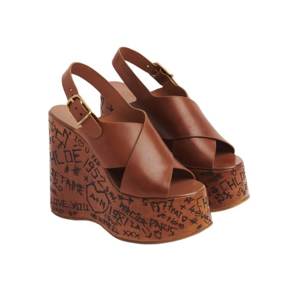 Chloé Maxime Wedge Sandal at Enigma Boutique