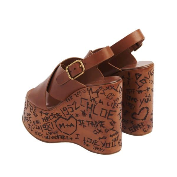 Chloé Maxime Wedge Sandal at Enigma Boutique