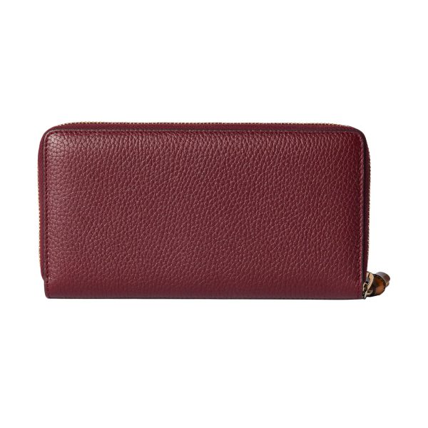 Gucci Zip Around Wallet With Bamboo at Enigma Boutique