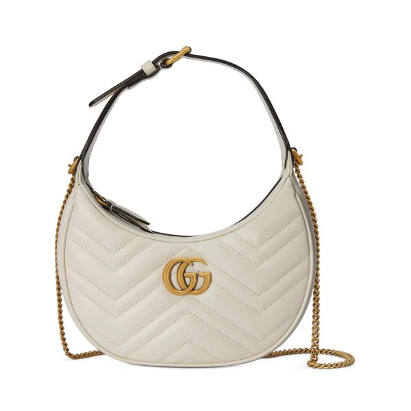 Gucci GG Marmont Half-moon-shaped Mini Bag at Enigma Boutique