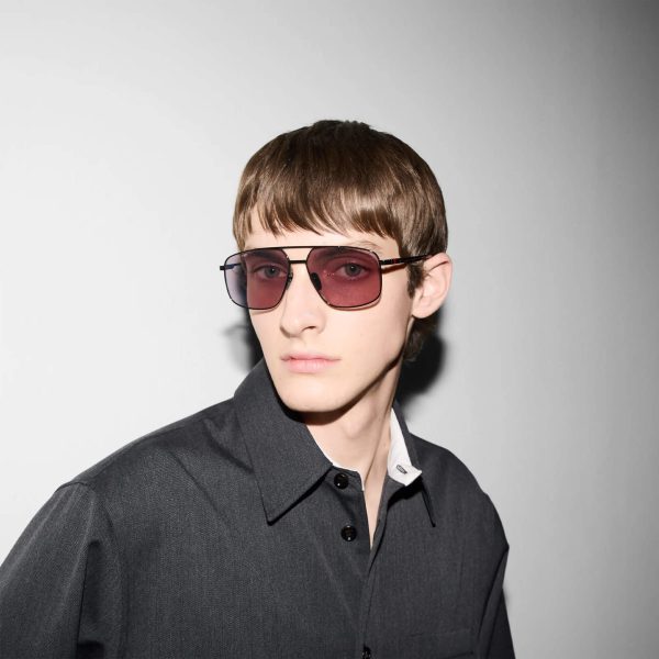 Gucci Navigator Frame Sunglasses - Image 3