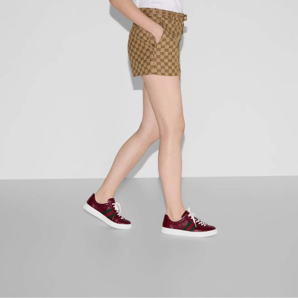 Gucci Women’s Ace Sneaker With Web - Image 6