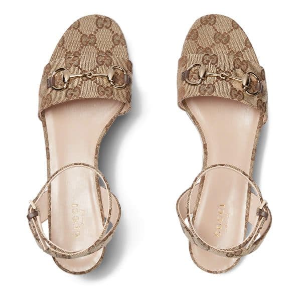 Gucci Women's Horsebit Flatform Sandal at Enigma Boutique