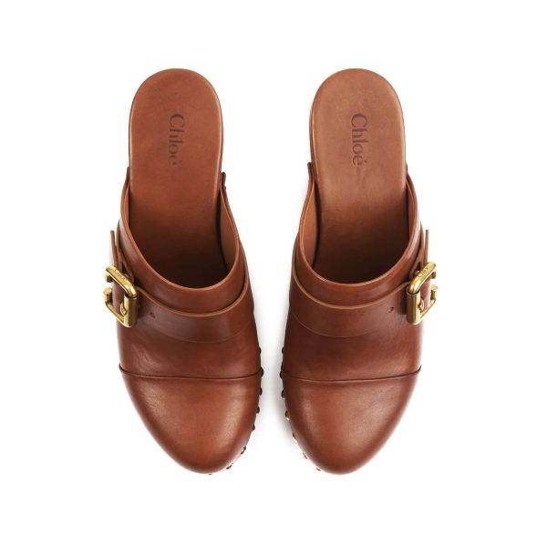 Chloé Jeannette Wedge Clog at Enigma Boutique