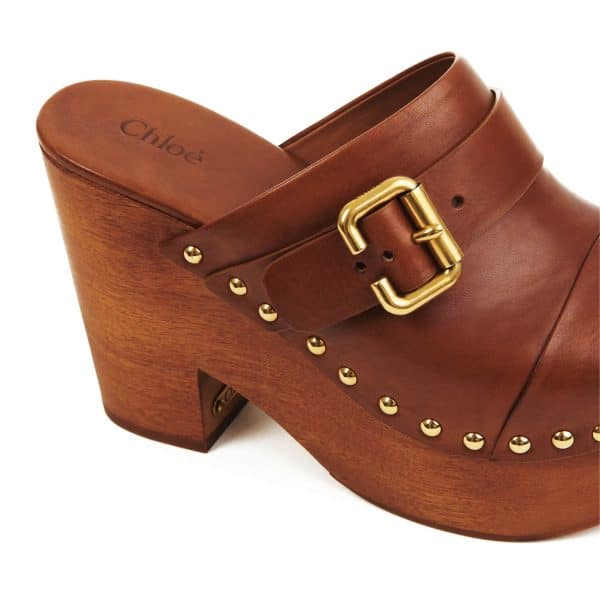 Chloé Jeannette Wedge Clog at Enigma Boutique