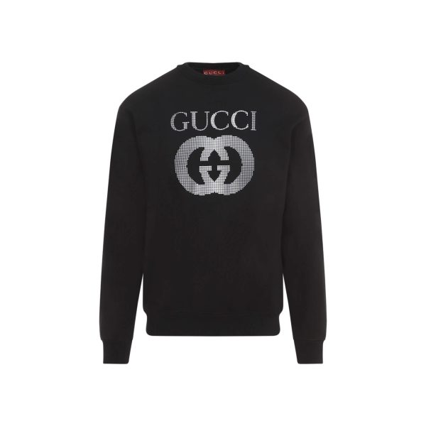 Gucci Cotton Jersey Printed Sweatshirt at Enigma Boutique