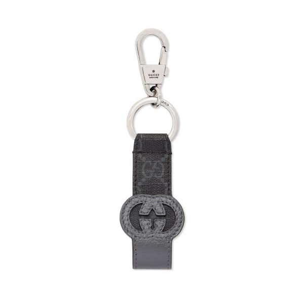 Gucci Cut-out Interlocking G Keyring