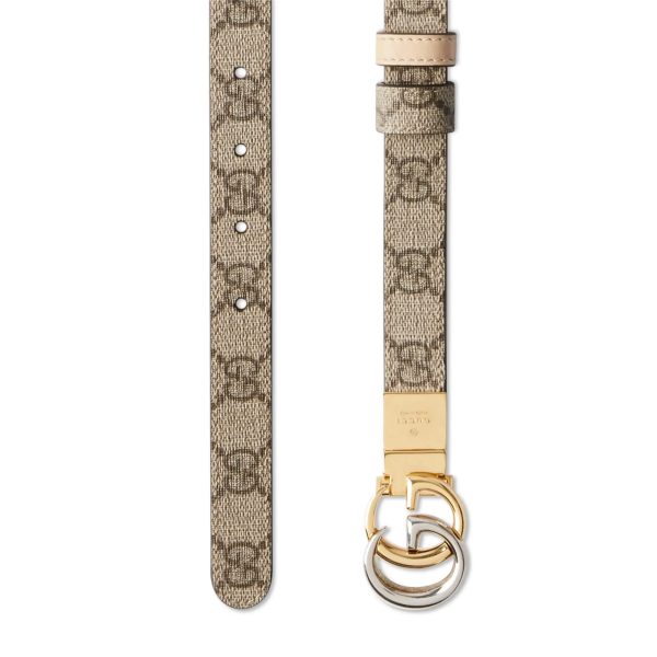 Gucci GG Marmont Reversible Thin Belt at Enigma Boutique