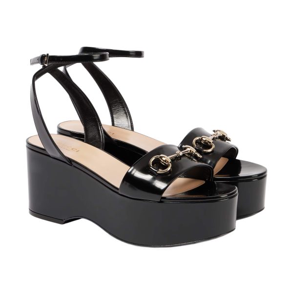 Gucci Women's Horsebit Flatform Sandal at Enigma Boutique