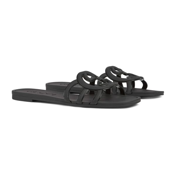 Gucci Women’s Interlocking G Slide Sandal at Enigma Boutique