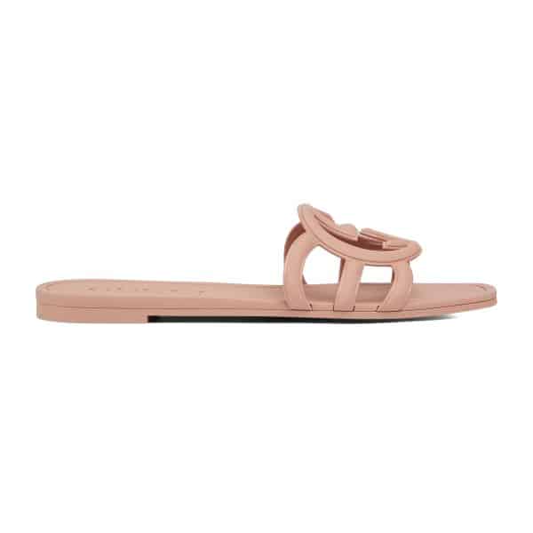 Gucci Women’s Interlocking G Slide Sandal - Image 2