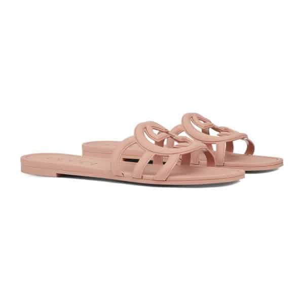 Gucci Women’s Interlocking G Slide Sandal