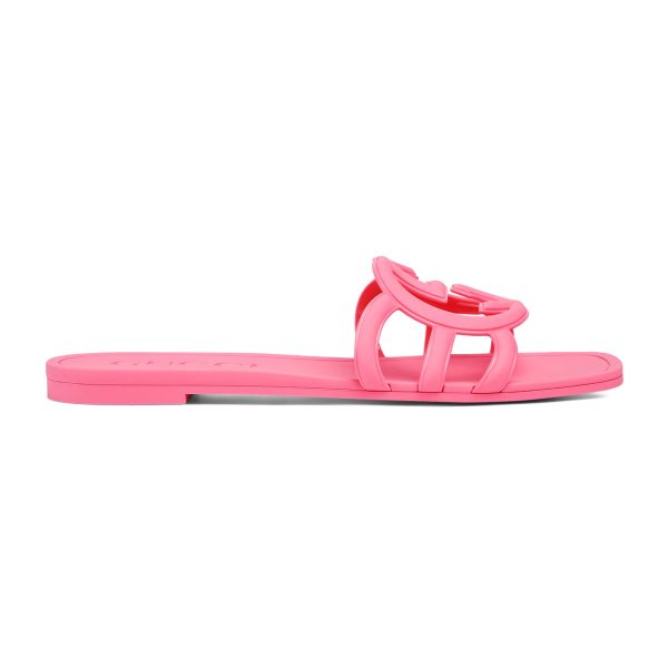 Gucci Women’s Interlocking G Slide Sandal - Image 2