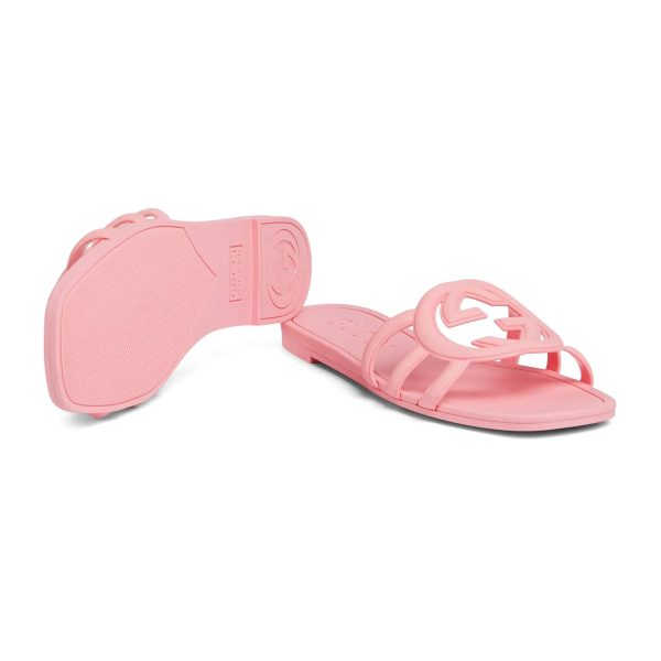 Gucci Women's Interlocking G Slide Sandal at Enigma Boutique