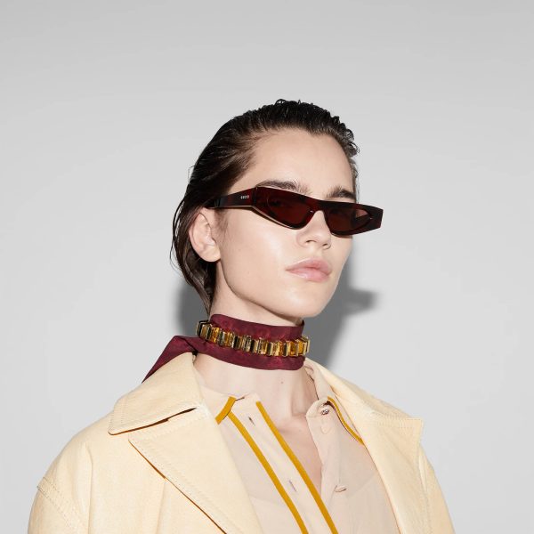 Gucci Cat-eye Frame Sunglasses - Image 3