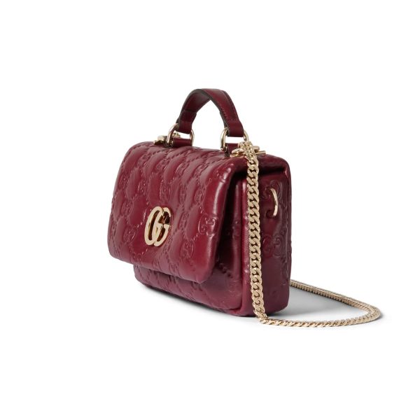 Gucci GG Milano Mini Top Handle Bag at Enigma Boutique