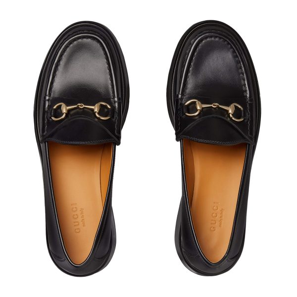 Gucci Women's Horsebit Wedge Loafer at Enigma Boutique