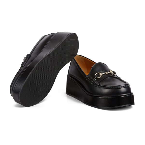 Gucci Women's Horsebit Wedge Loafer - Image 5