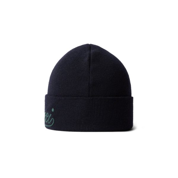 Gucci Wool Hat With Gucci Embroidery - Image 3